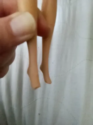 Bambola Barbie con vestito rosa e argento