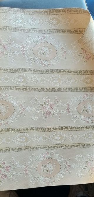 Cenefa Floral Vintage con relieve 4m Papel Pintado