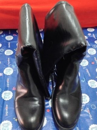 Botas altas Zara negras