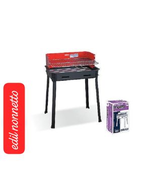 Barbecue carbonella Macro con graticola