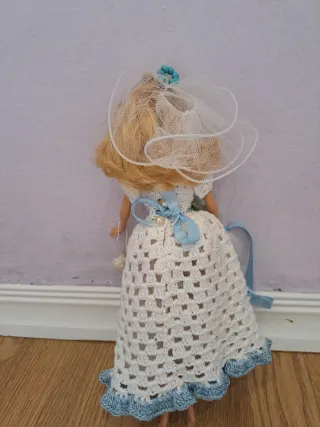 Muñeca Barbie Novia Crochet