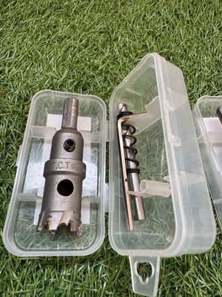 Juego 6 Sierras Corona TCT Acero Inoxidable