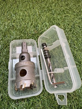 Juego 6 Sierras Corona TCT Acero Inoxidable