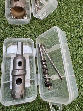 Juego 6 Sierras Corona TCT Acero Inoxidable