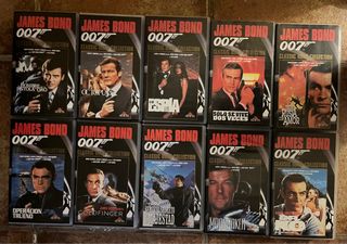 Colección James Bond VHS (Español)