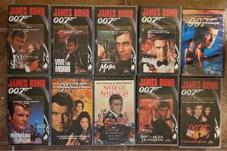 Colección James Bond VHS (Español)