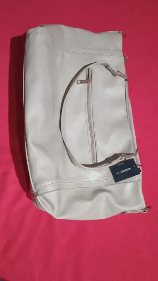 Bolso Misako Grande Beige Oscuro