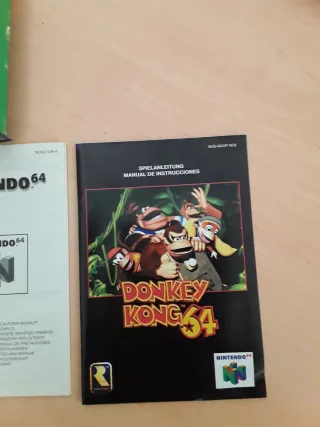 Juego Donkey Kong 64 Nintendo 64