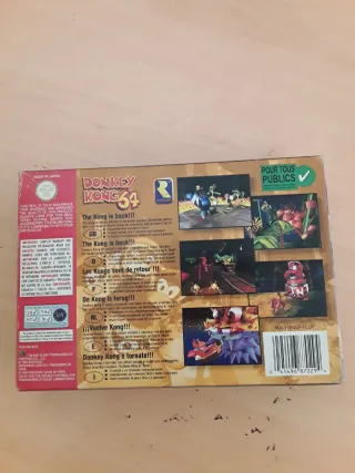 Juego Donkey Kong 64 Nintendo 64