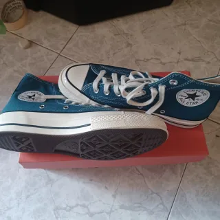 Zapatillas Converse All Star Hi Azul
