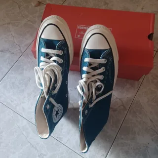 Zapatillas Converse All Star Hi Azul