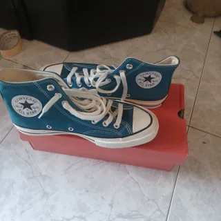 Zapatillas Converse All Star Hi Azul