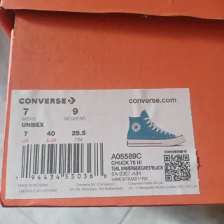 Zapatillas Converse All Star Hi Azul