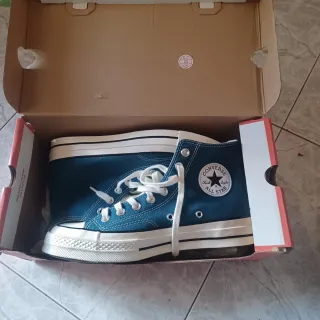 Zapatillas Converse All Star Hi Azul