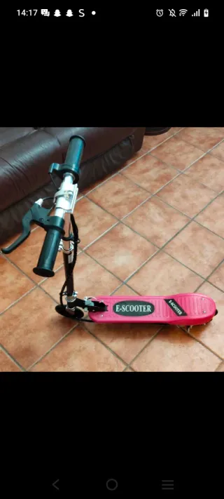 Patinete Eléctrico Infantil Rosa