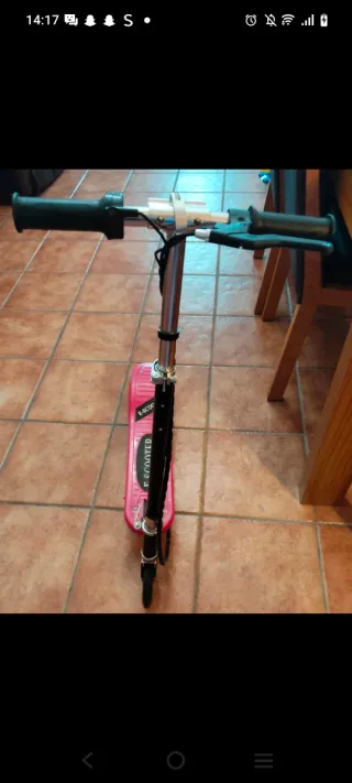 Patinete Eléctrico Infantil Rosa