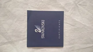 Collar de oro y swarovski con colgante