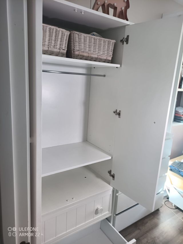 Armario Pilar Carrera Blanco Premium