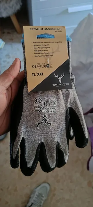 Guantes de protección Zenit Schweiz Talla XXL