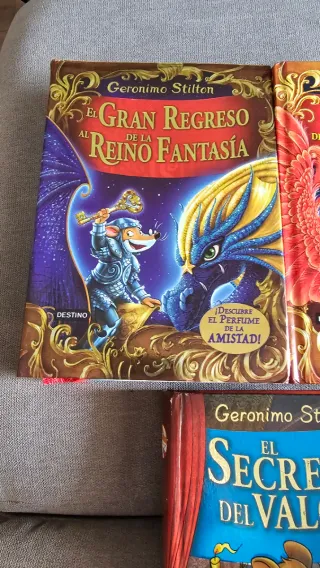 3 libros Geronimo Stilton