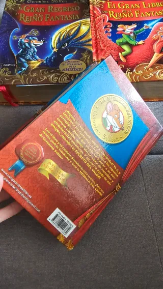 3 libros Geronimo Stilton