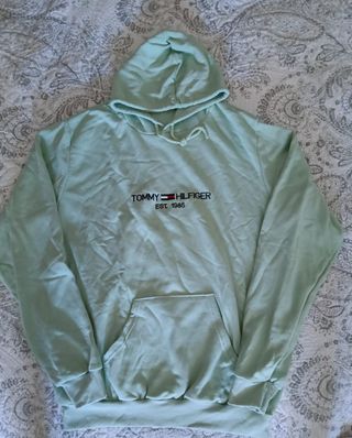 Camisola Tommy Hilfiger verde Tamanho L