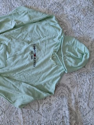 Camisola Tommy Hilfiger verde Tamanho L