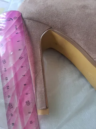 Botines ante cordones talla 39