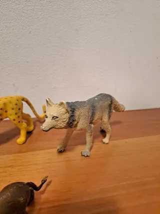 Lotto Animali Giocattolo Realistici Vintage