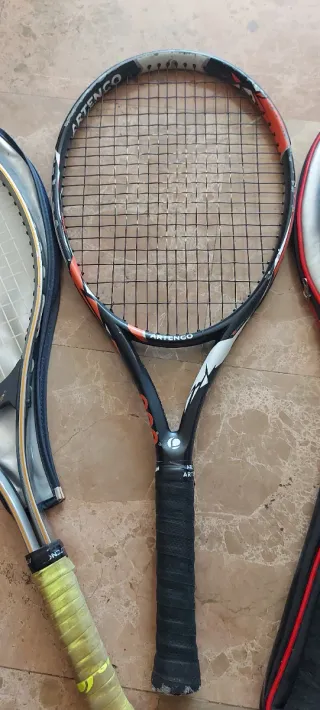 Lote 4 Raquetas Tenis.