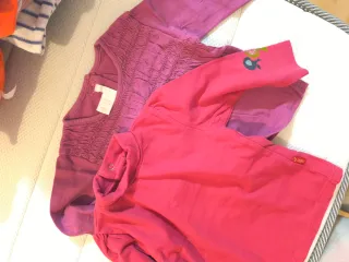 Lote de ropa bebé niña y niño  Varias tallas...