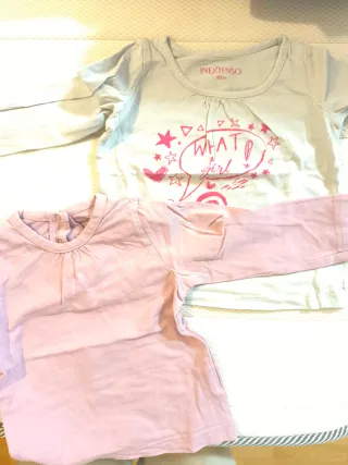 Lote de ropa bebé niña y niño  Varias tallas...