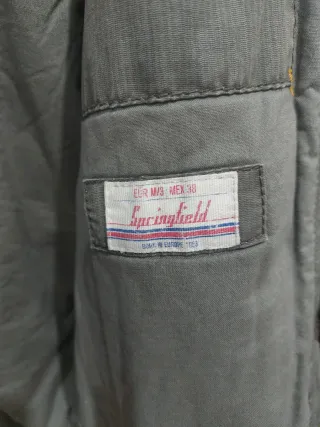 Cazadora verde militar