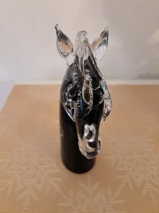 Figura Caballo Cristal Murano de Nason Moretti