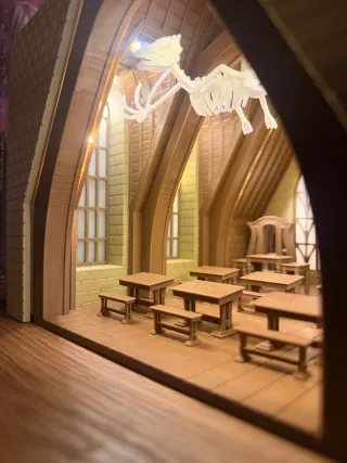 Maqueta Harry Potter Defensa Contra Artes Oscuras