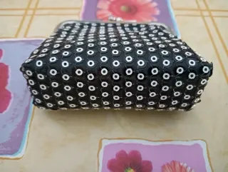 Portamonete Carpisa con chiusura a scatto, Vintage