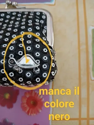 Portamonete Carpisa con chiusura a scatto, Vintage