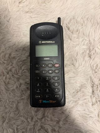 Teléfono Móvil Motorola GSM Negro