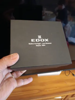 Caja de Lujo EDOX Negra