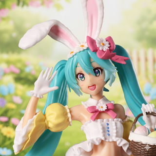 Hatsune Miku Easter Bunny Figure Bandai 23cm
