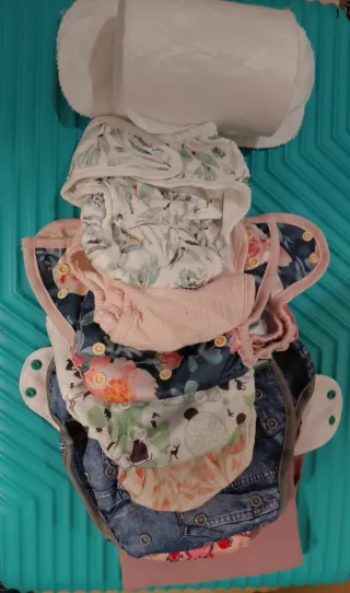 Lote Pañales Reutilizables Lavables