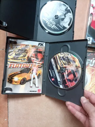 Lote 4 Juegos PC: Road to F1, GTI Racing, FlatOut