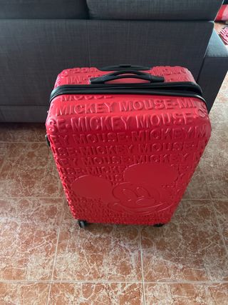Maleta Mickey Mouse Disney Roja