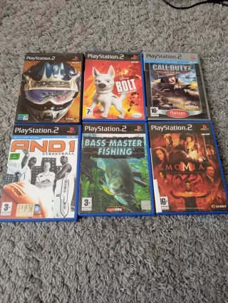 Lote 6 Juegos PS2 playstaton 2 . Play 2 MX vs AT