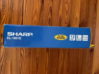 Calculadora Impresora SHARP EL-1801E Euro