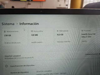 HP Elitebook Portátil Intel Core Ultra 5