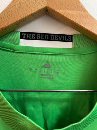 Camiseta Manchester United Adidas Verde Talla S