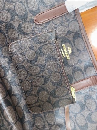 Mala Coach Castanha Grande