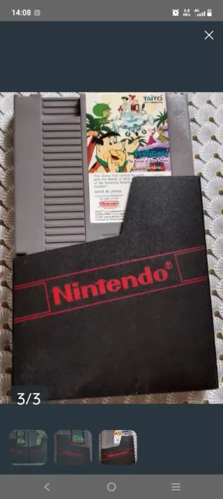 Juego Nintendo The Flintstones: Rescue of Dino