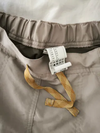 Falda pantalón trekking beige